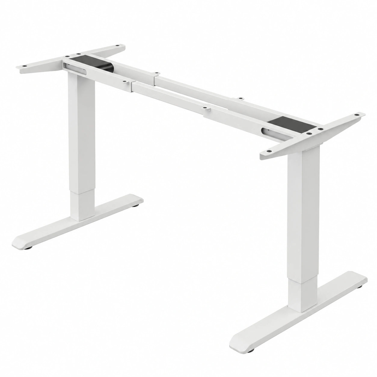 Schreibtisch – 228 × 80 cm, höhenverstellbar, aus Stahl
