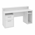 Schreibtisch – 160 cm, moderner Stil, mit Schubladen, aus Holzwerkstoff, für Jugendzimmer und Büro