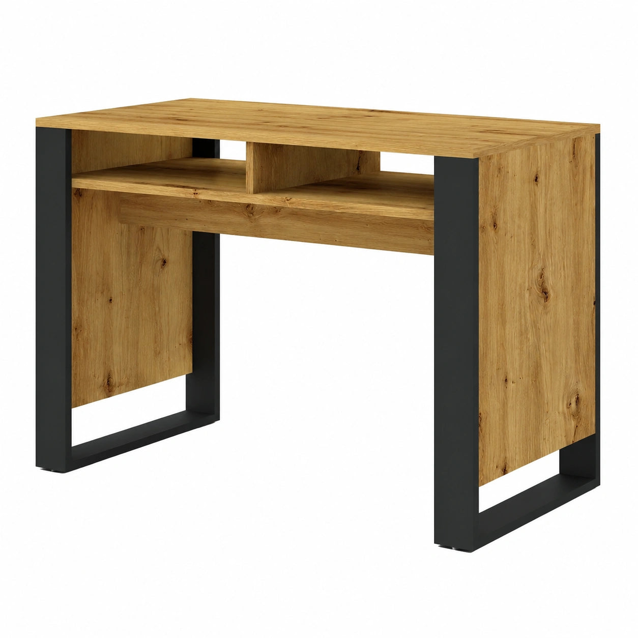 Schreibtisch – 120 × 55 × 75 cm, Schwarz