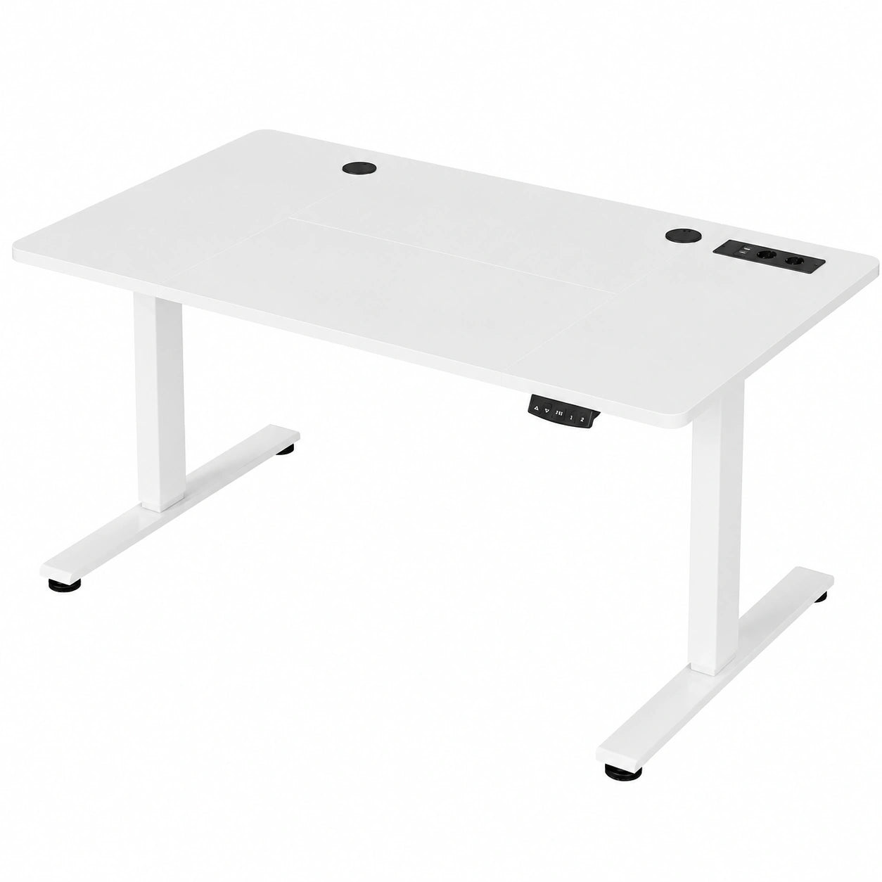 Schreibtisch – 160 × 80 cm, höhenverstellbar, elektrisch, für Büro