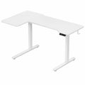 Eckschreibtisch – 130 × 80 cm, höhenverstellbar, elektrisch