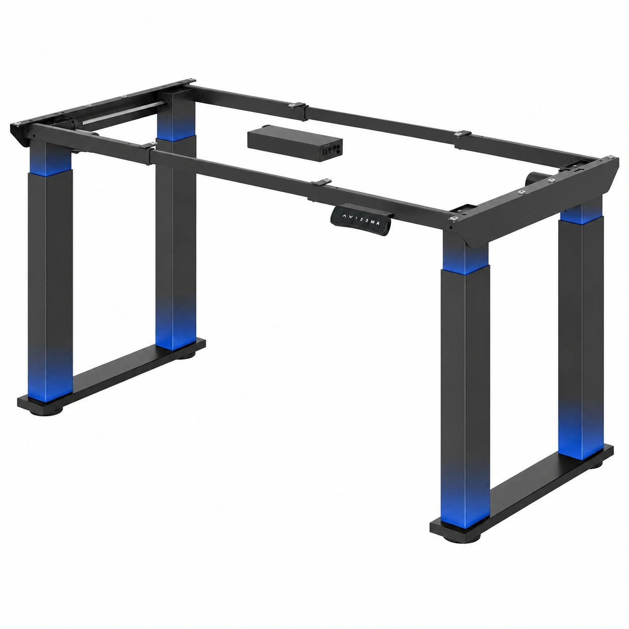 Tischgestell – höhenverstellbar, elektrisch, Schwarz