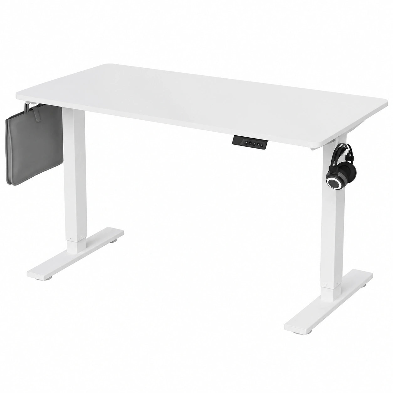 Schreibtisch – 80 × 160 cm, höhenverstellbar, elektrisch, für Büro