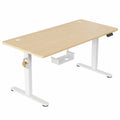 Schreibtisch – höhenverstellbar, Beige