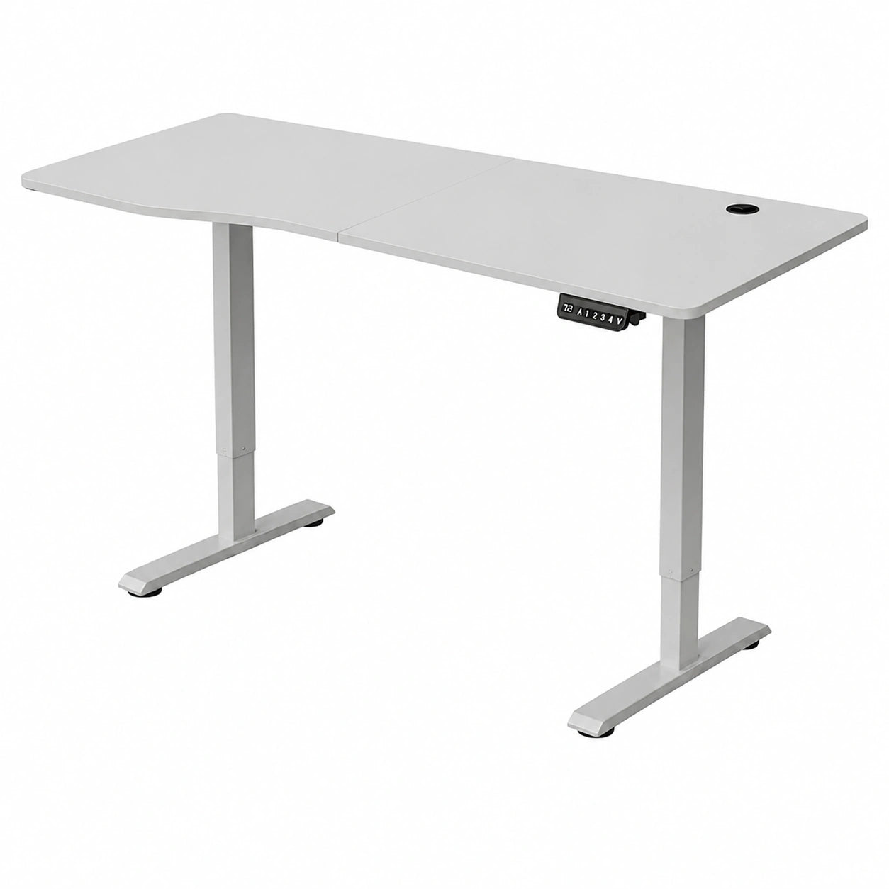 Schreibtisch – 160 × 75 cm, höhenverstellbar, elektrisch