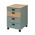 Rollcontainer – aus Eichenholz, Artisan-Eiche