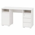 Schreibtisch – 145 × 74 × 65 cm, mit Stauraum, mit Schubladen, mit Ablagen